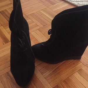 Michael Kors suede booties